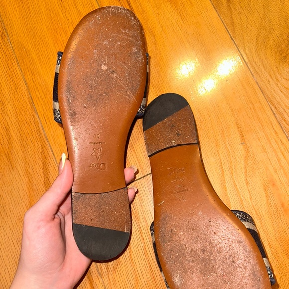 39 Christian dior dway slides sandals deep blue navy - Picture 5 of 11